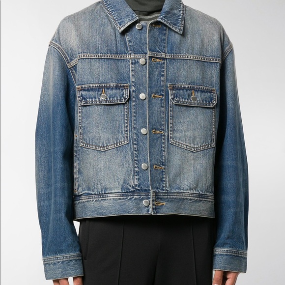 AMBUSH® UNTITLED LOGO DENIM JACKET SIZE 1 - Picture 4 of 16